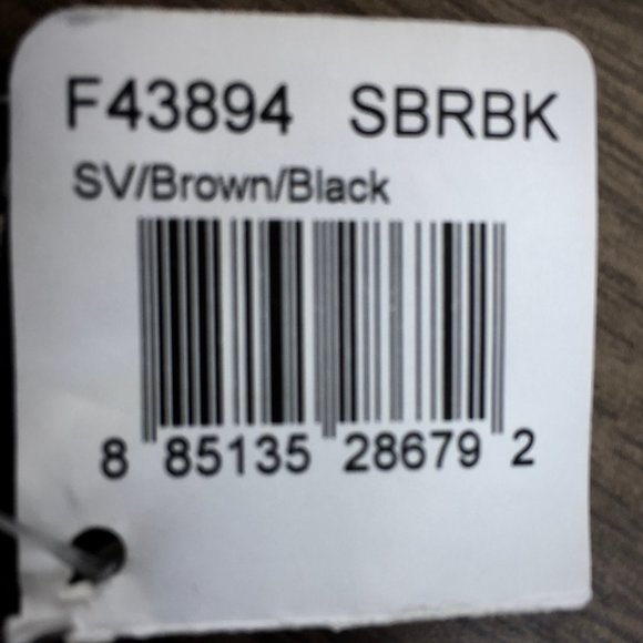 👛Host Pick👛 NWT Coach 4” Zip Wristlet - SV/Brown/Black - F43894 - SBRBK - Picture 4 of 4